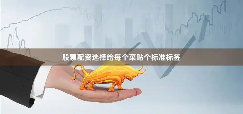 股票配资选择给每个菜贴个标准标签